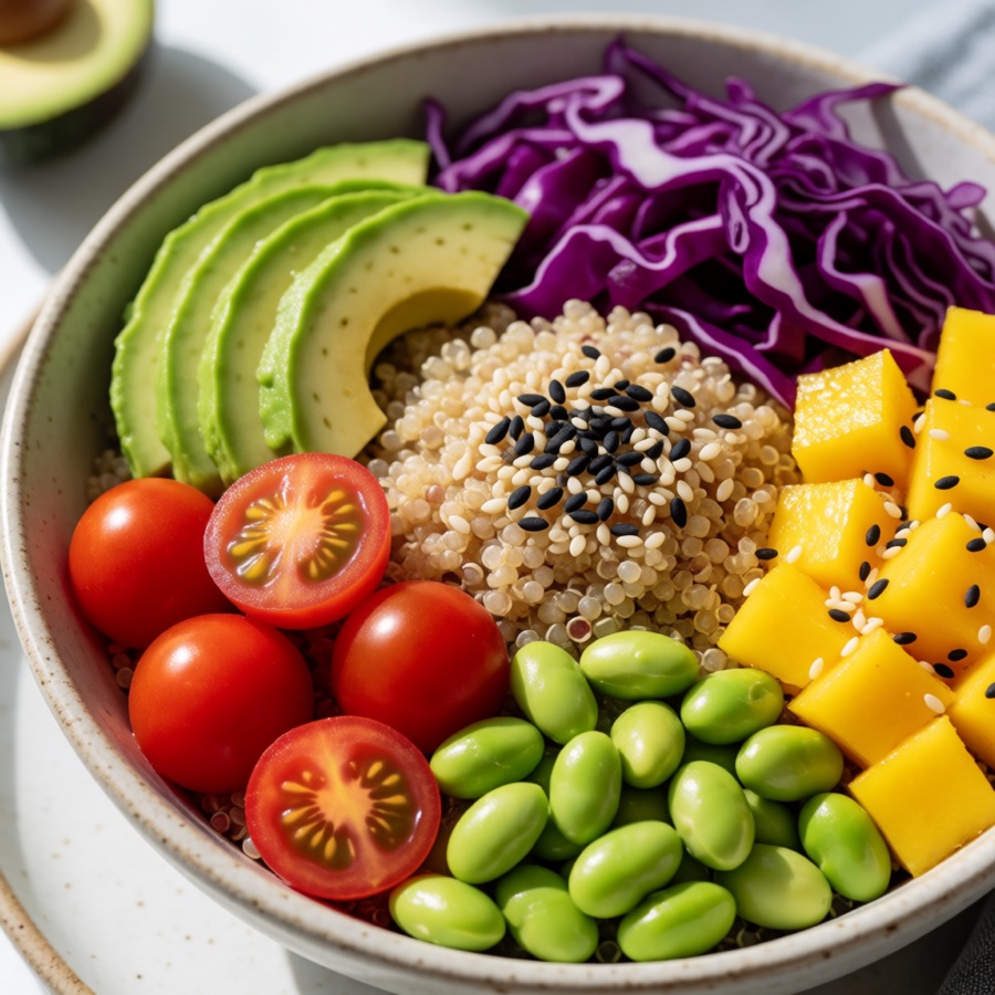 Vegan buddha bowl
